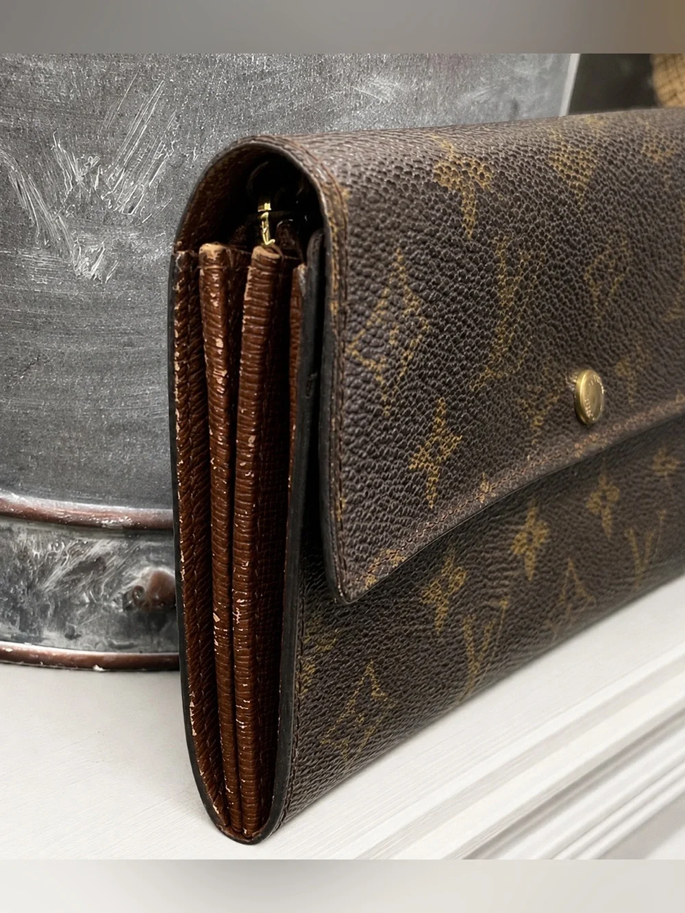 Authentic Vintage Louis Vuitton Sarah Wallet